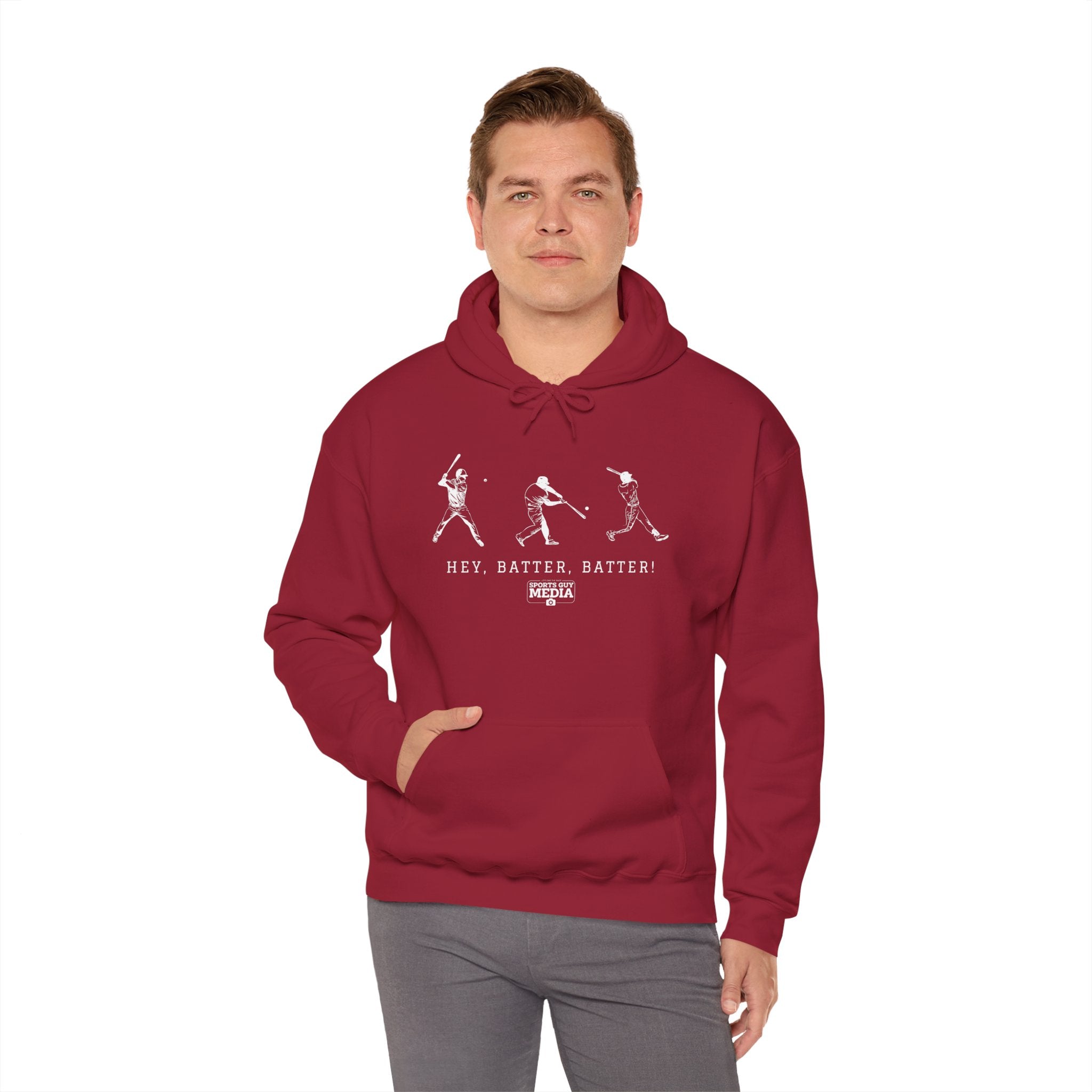 Hey Batter Batter Baseball Hoodie