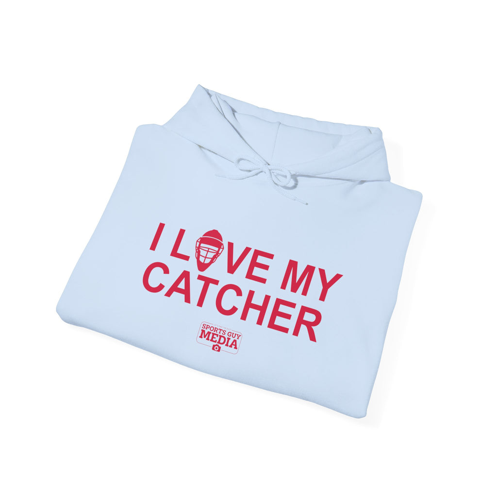 I Love My Catcher Hoodie