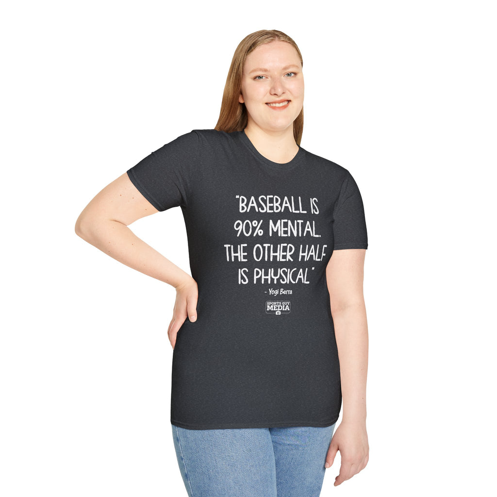 Yogi Berra NINETY PERCENT MENTAL T-Shirt