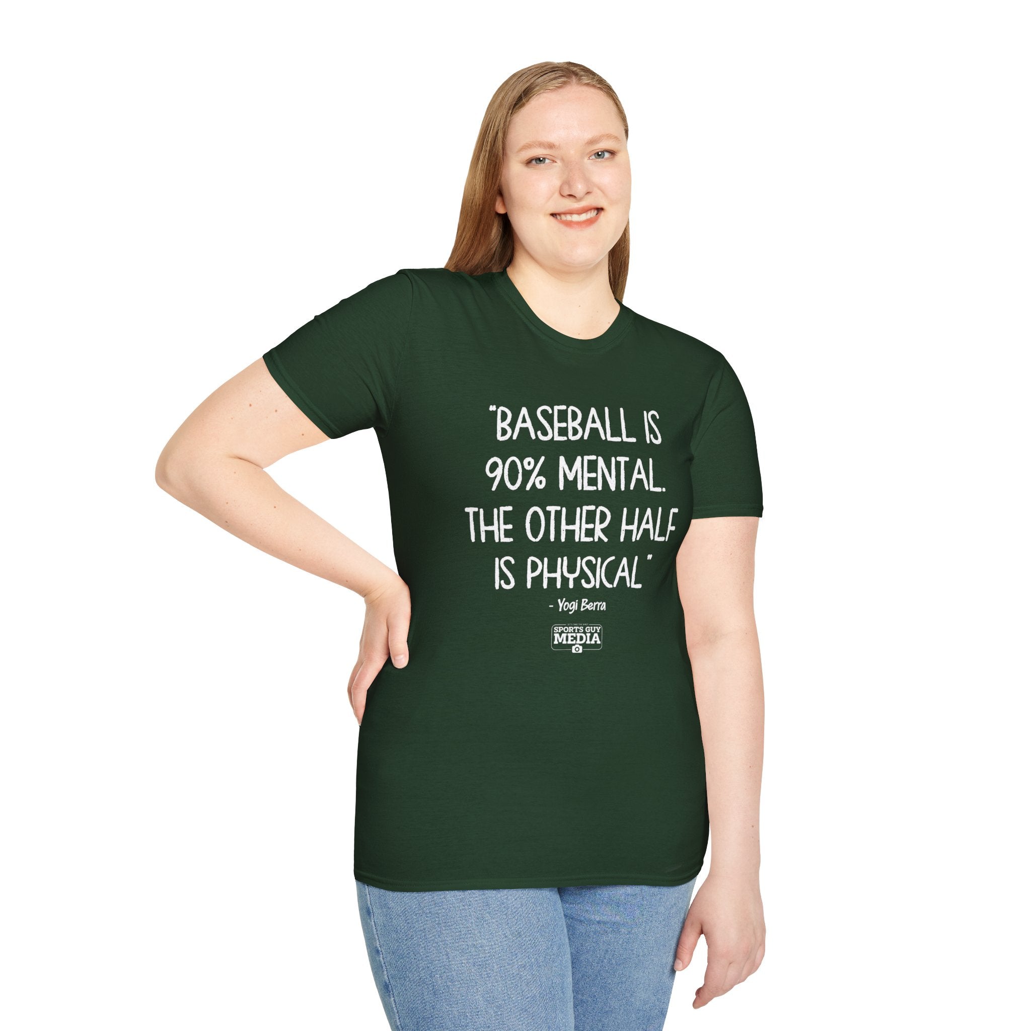 Yogi Berra NINETY PERCENT MENTAL T-Shirt