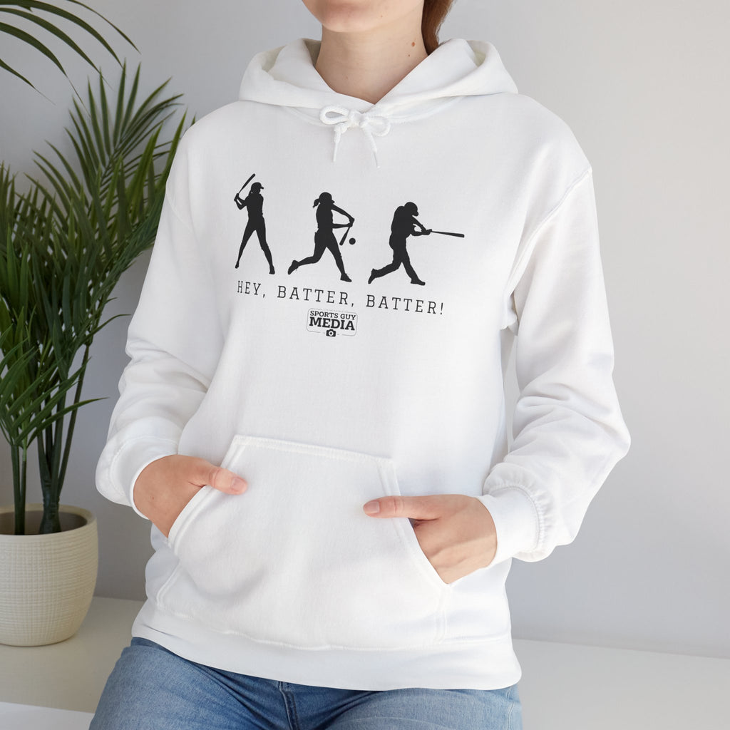 Hey Batter Batter Softball Hoodie