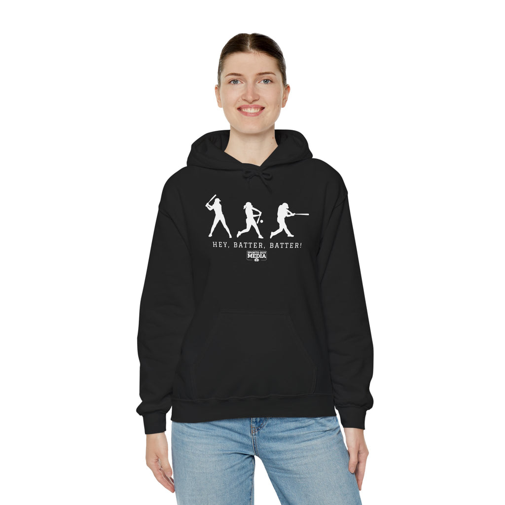 Hey Batter Batter Softball Hoodie