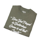 Jackie Robinson How You Played in Yesterdays Game T-Shirt