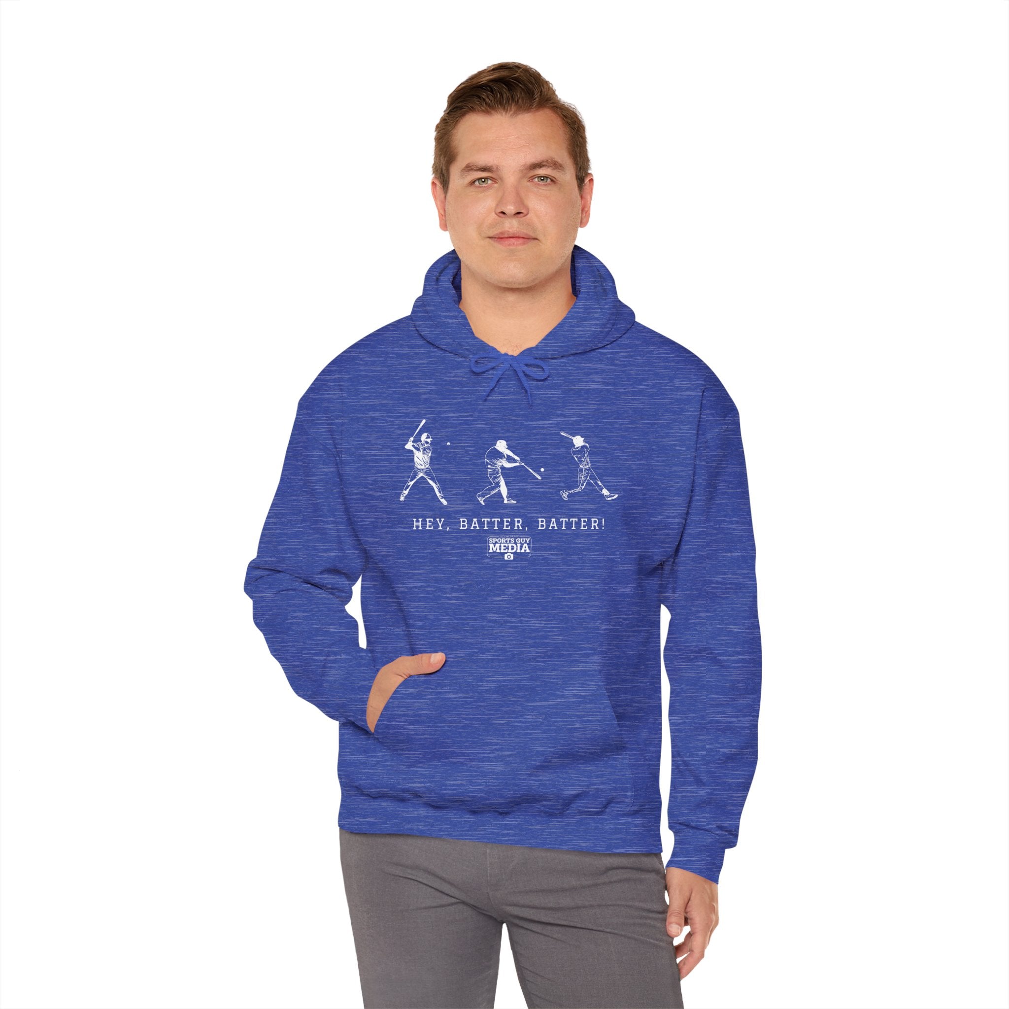 Hey Batter Batter Baseball Hoodie