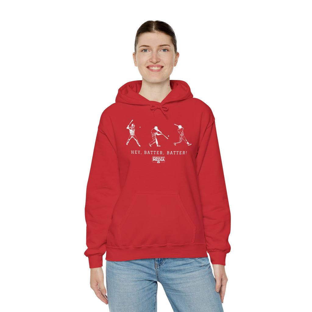 Hey Batter Batter Baseball Hoodie