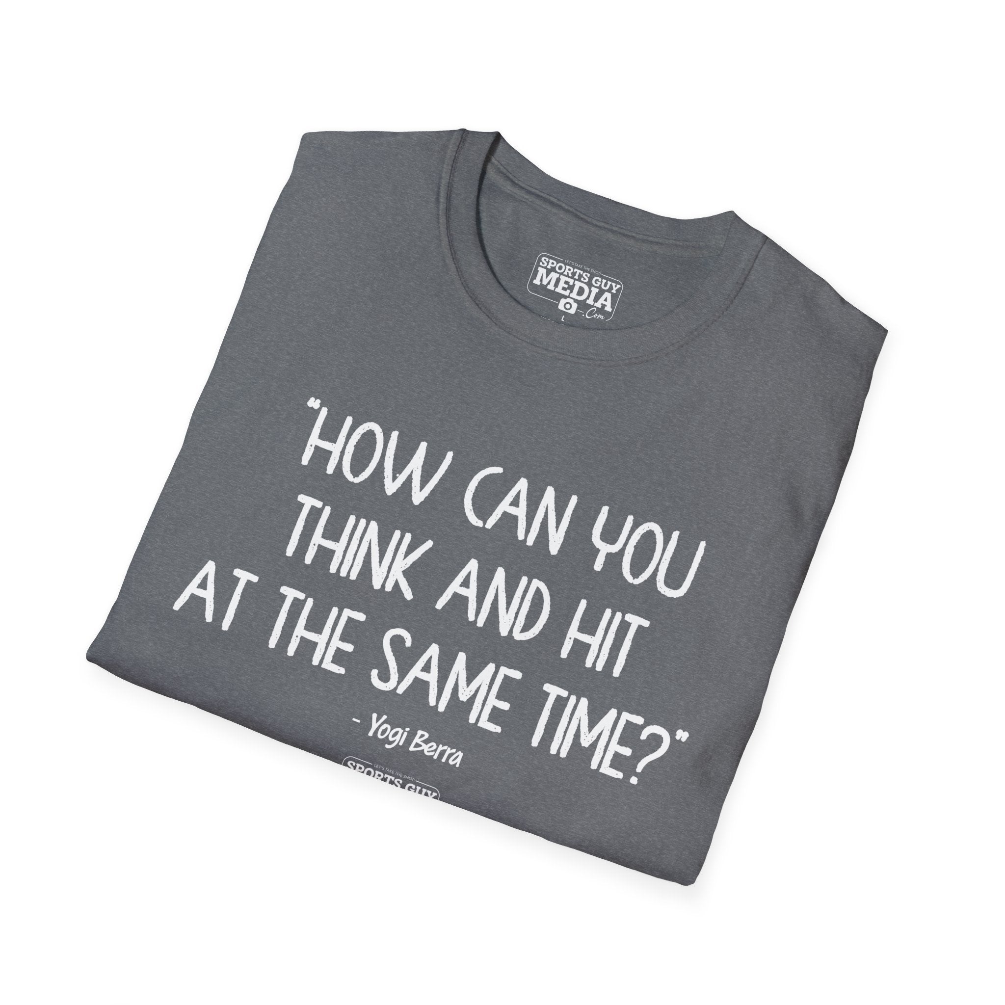 Yogi Berra THINK AND HIT T-Shirt