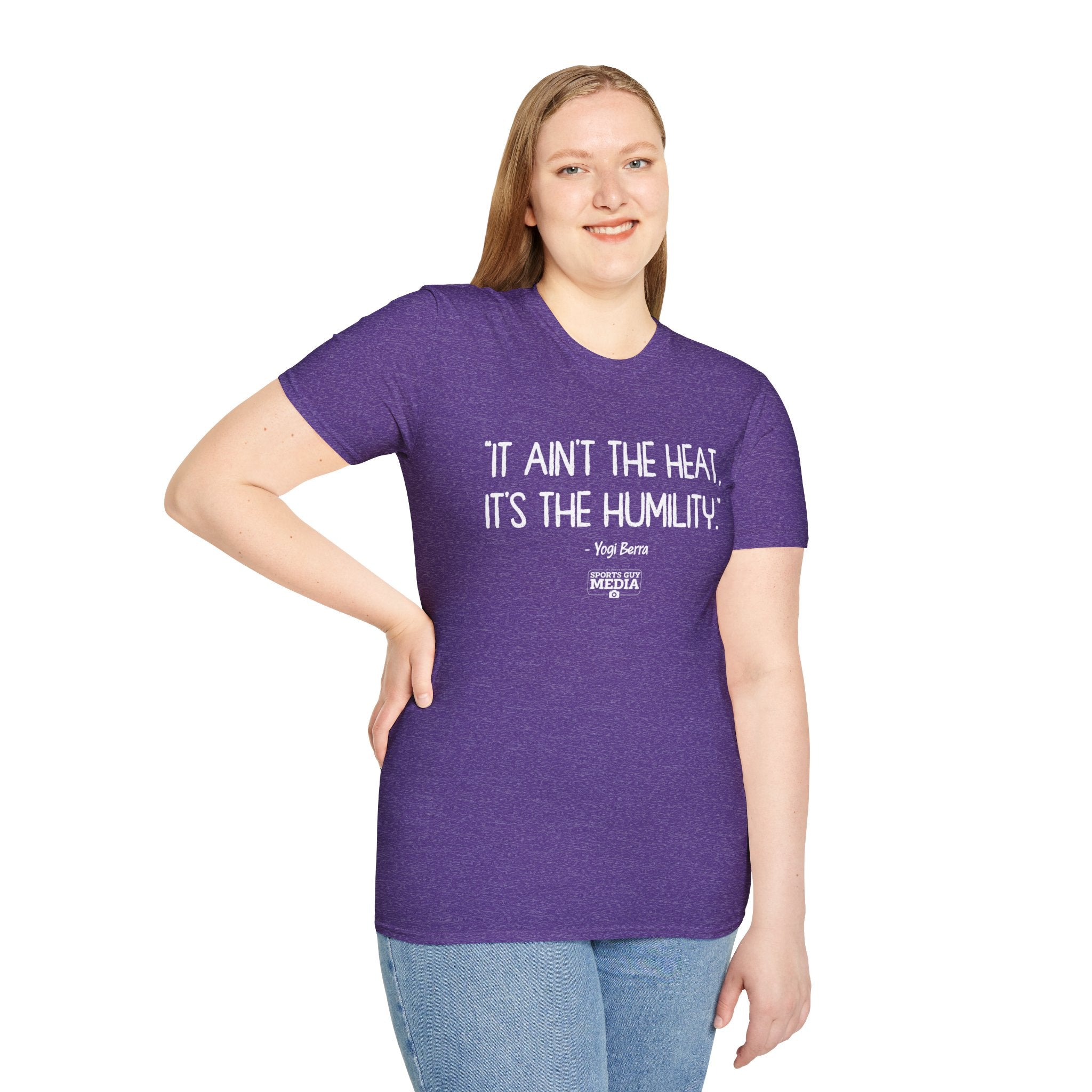 Yogi Berra IT AIN'T THE HEAT T-Shirt