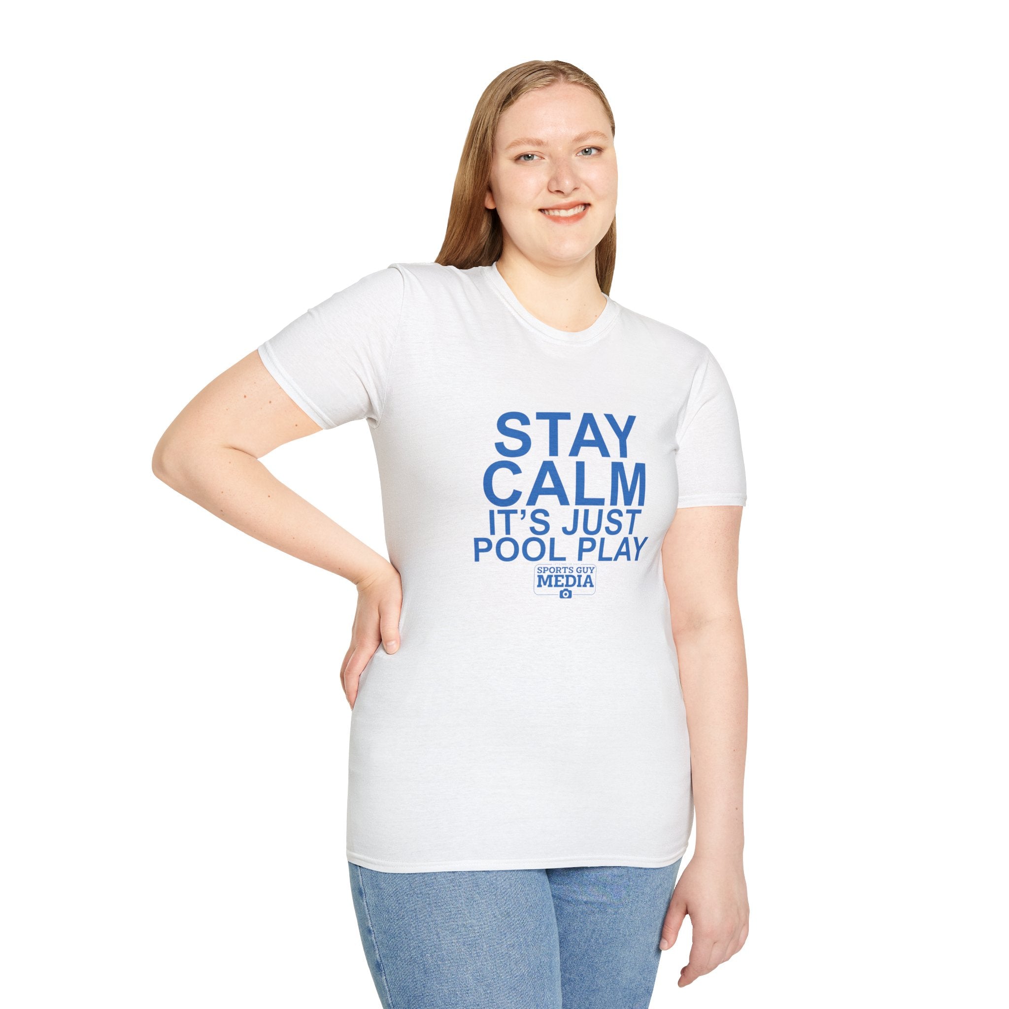 STAY CALM It's Just Pool Play T-Shirt