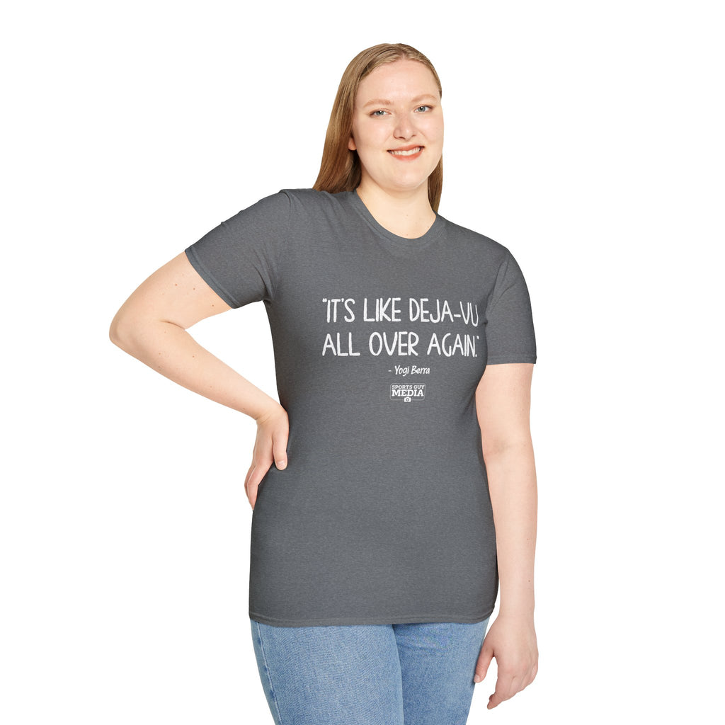 Yogi Berra DEJA-VU ALL OVER AGAIN T-Shirt