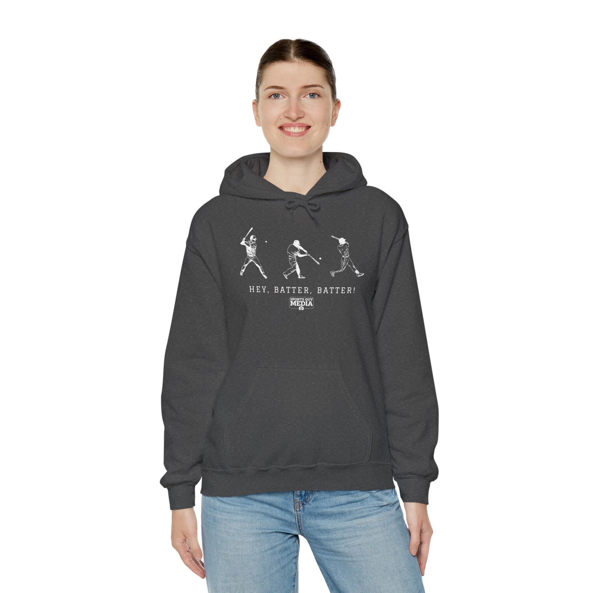 Hey Batter Batter Baseball Hoodie