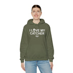 I Love My Catcher Hoodie