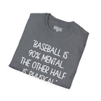 Yogi Berra NINETY PERCENT MENTAL T-Shirt
