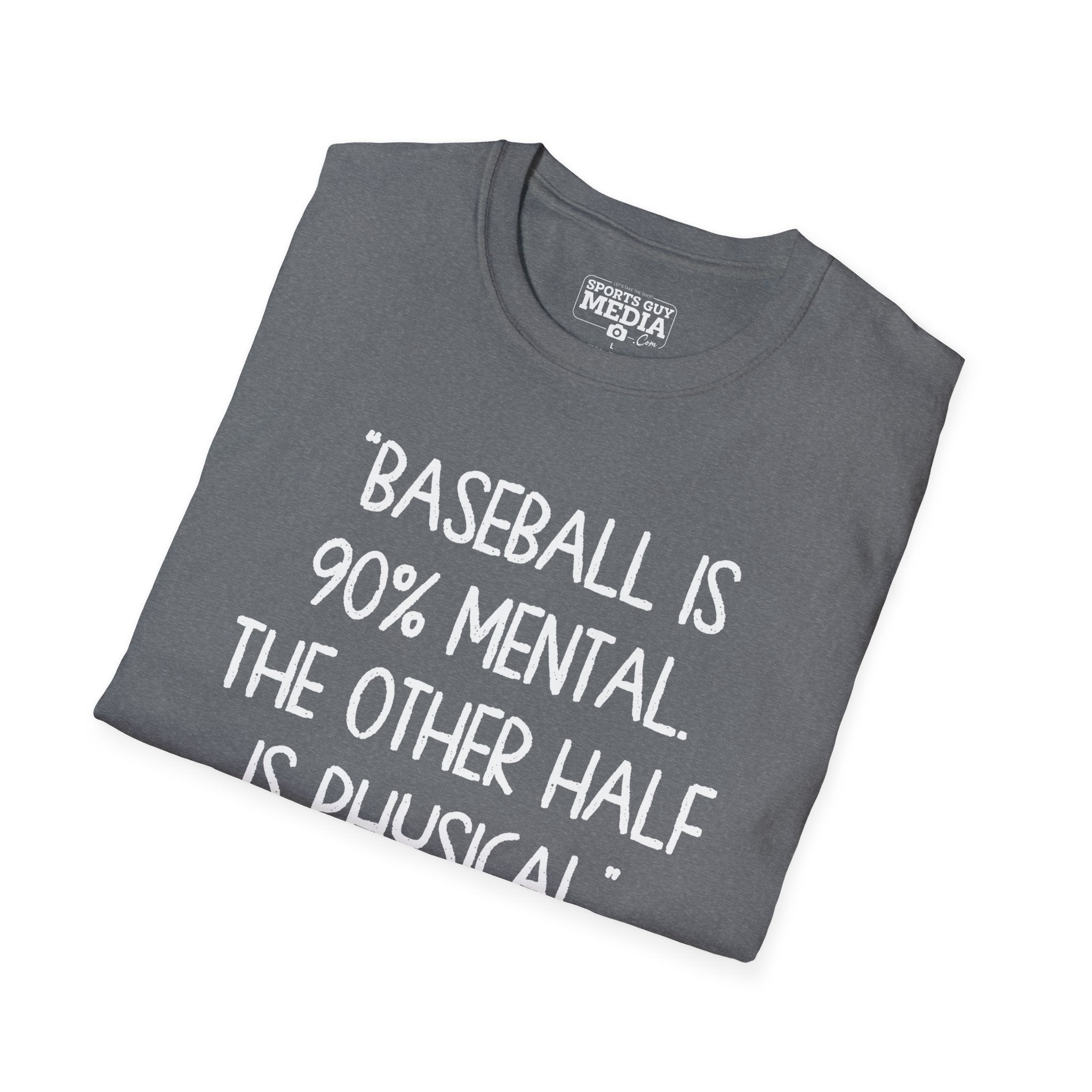 Yogi Berra NINETY PERCENT MENTAL T-Shirt