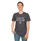 Yogi Berra IT GETS LATE EARLY T-Shirt