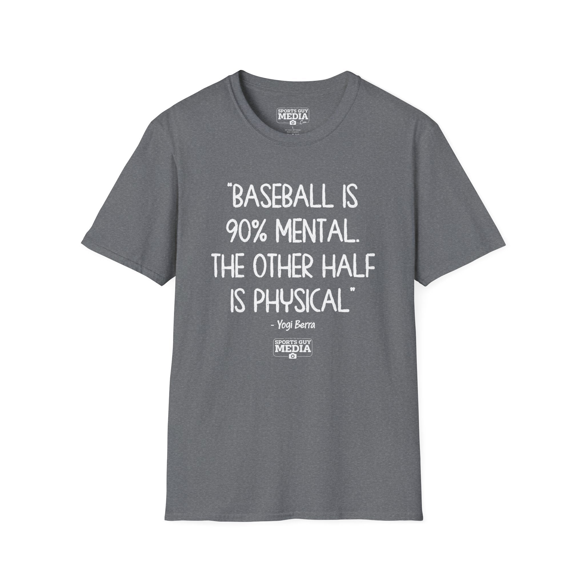 Yogi Berra NINETY PERCENT MENTAL T-Shirt