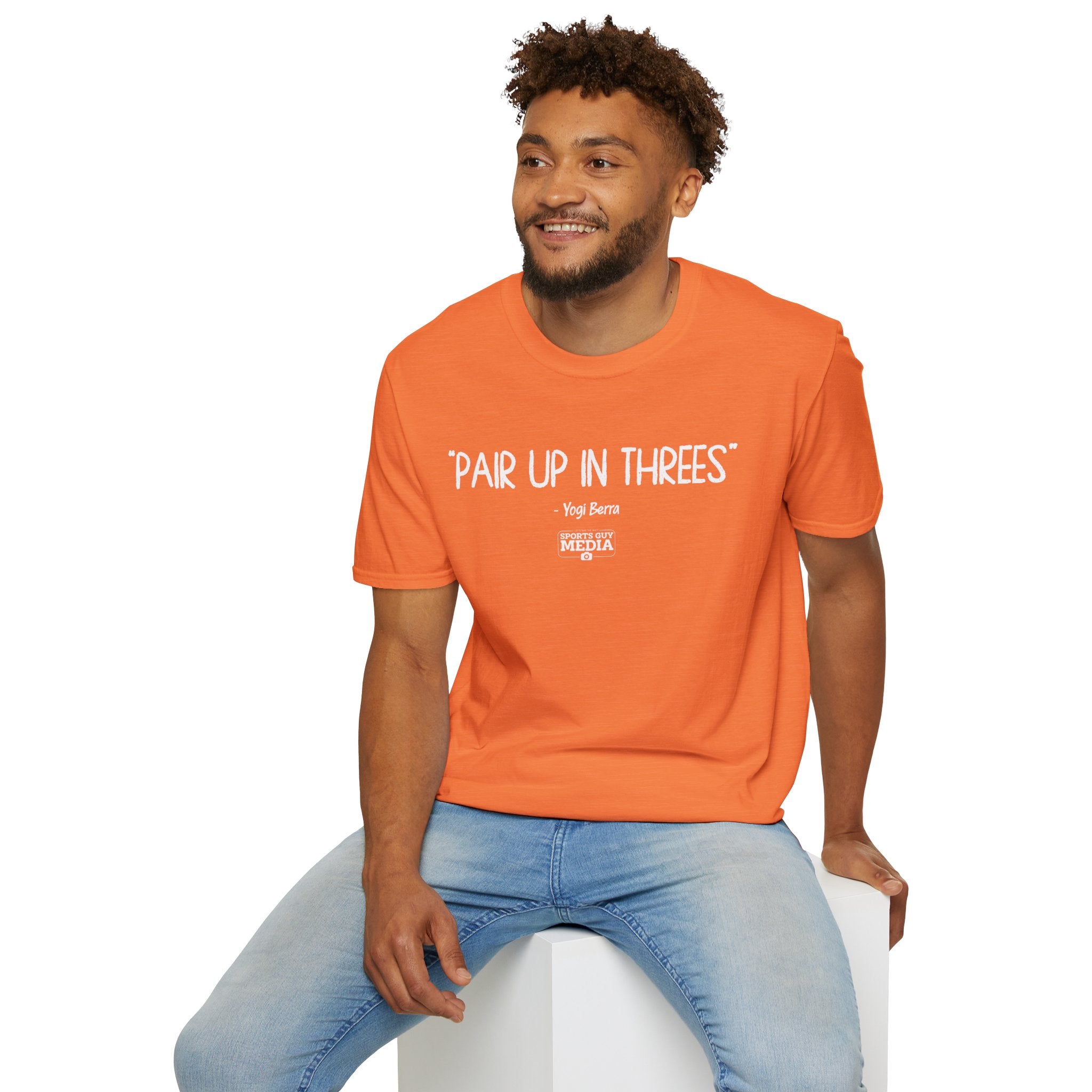 Yogi Berra PAIR UP IN THREES T-Shirt