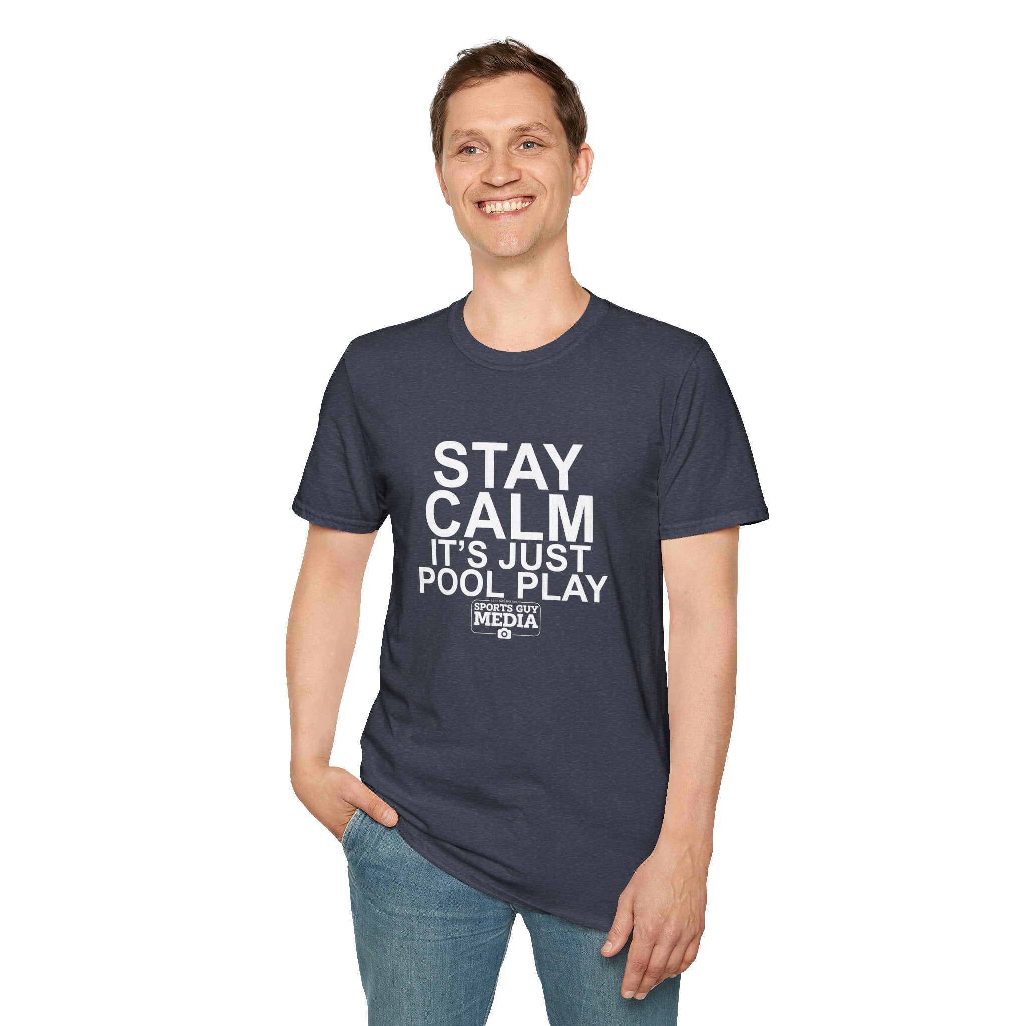 STAY CALM It's Just Pool Play T-Shirt