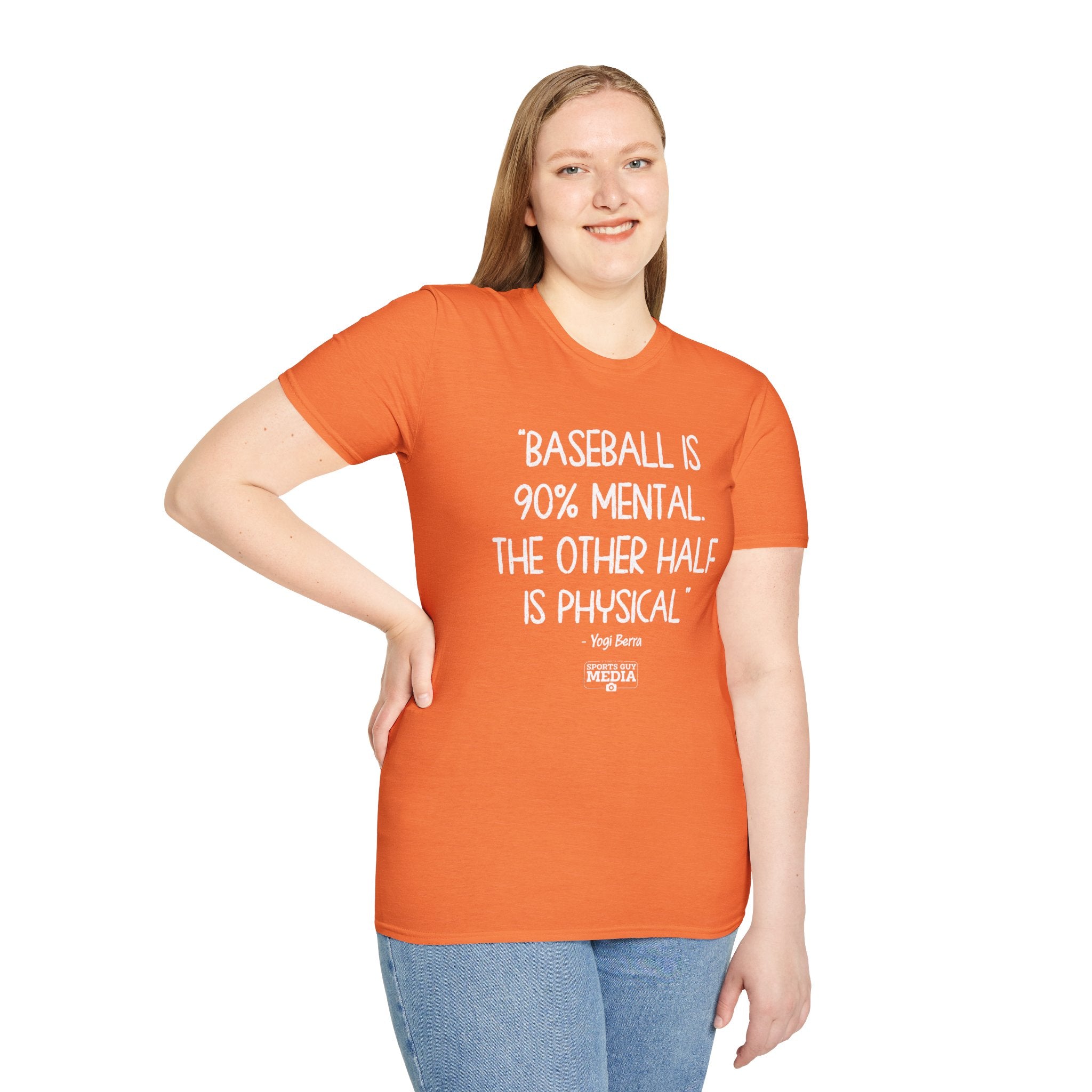 Yogi Berra NINETY PERCENT MENTAL T-Shirt