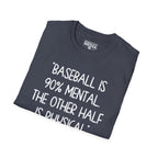 Yogi Berra NINETY PERCENT MENTAL T-Shirt