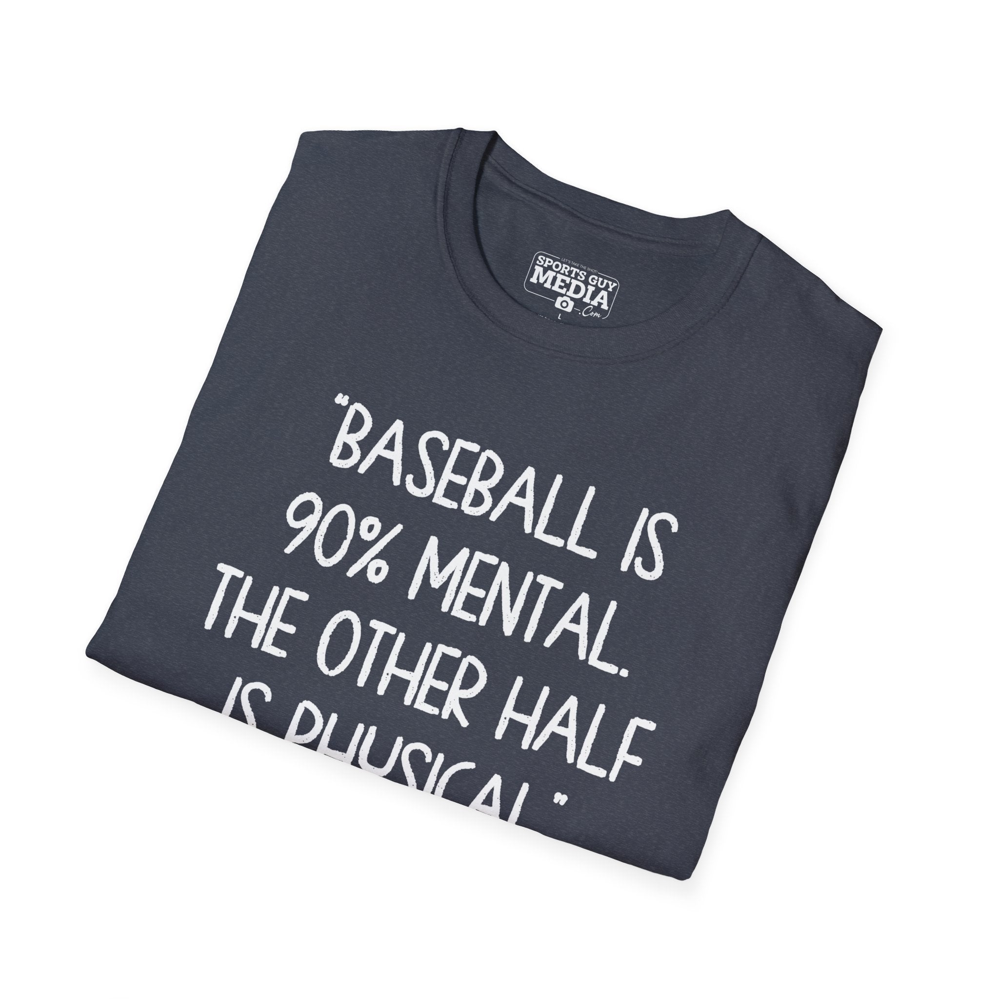 Yogi Berra NINETY PERCENT MENTAL T-Shirt