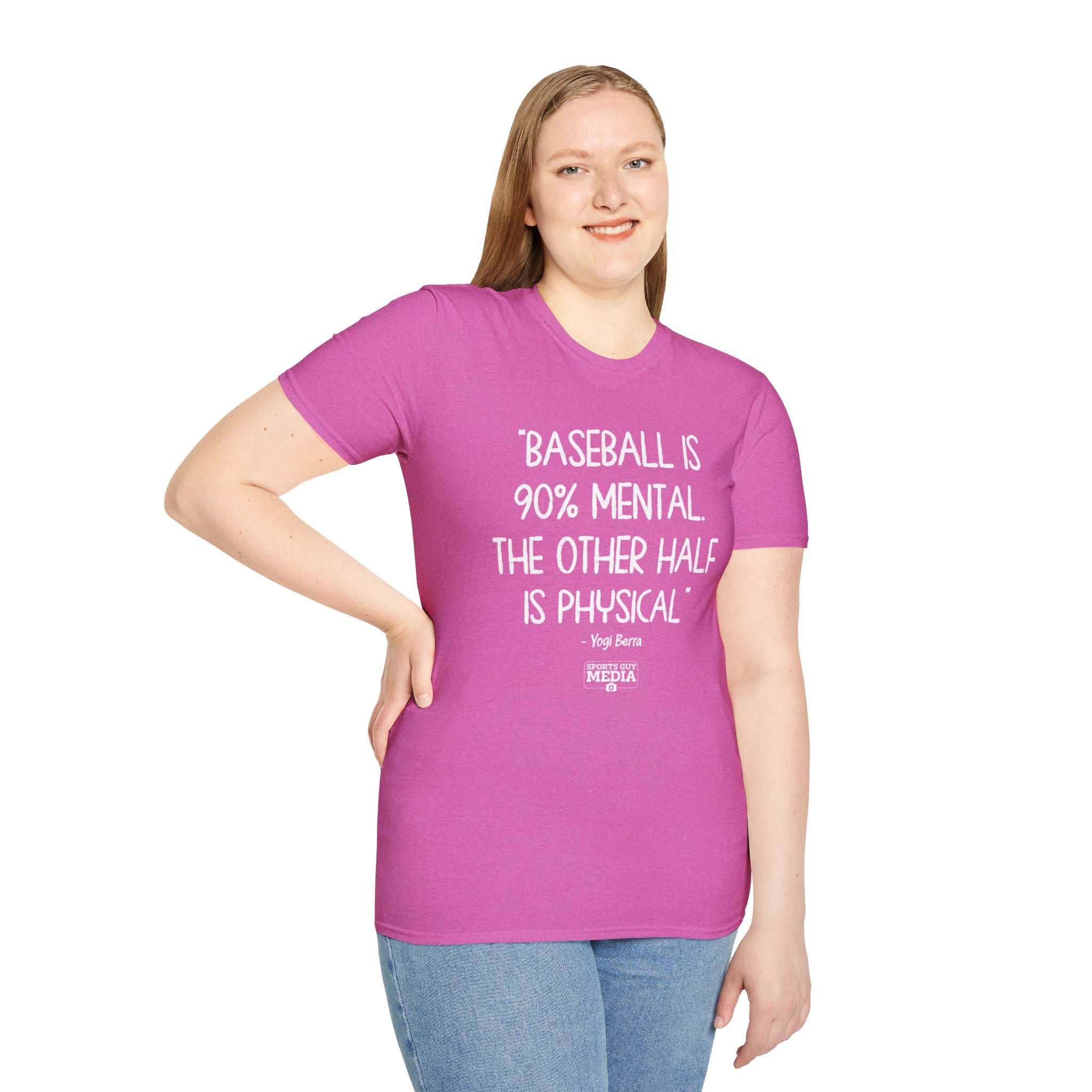 Yogi Berra NINETY PERCENT MENTAL T-Shirt