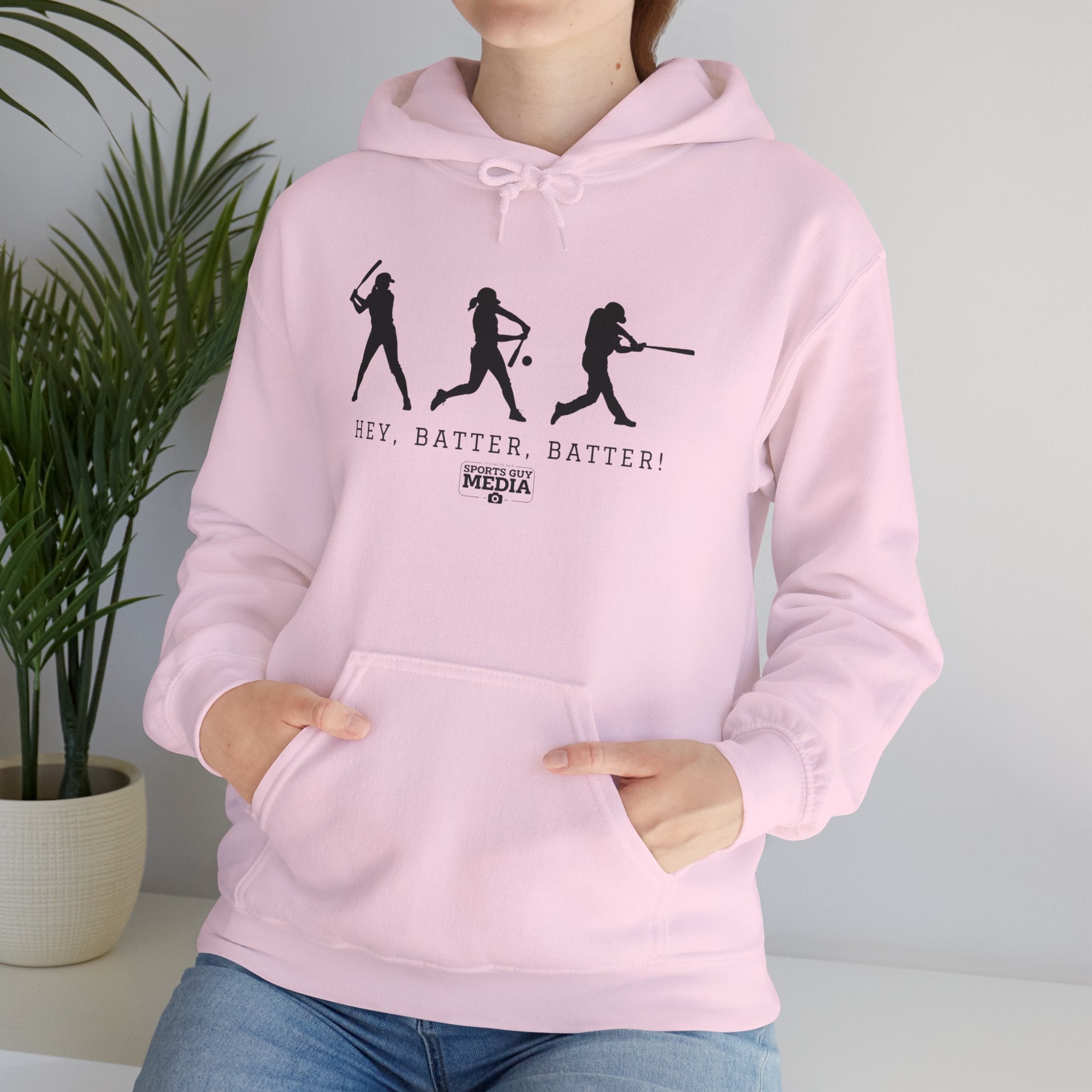 Hey Batter Batter Softball Hoodie