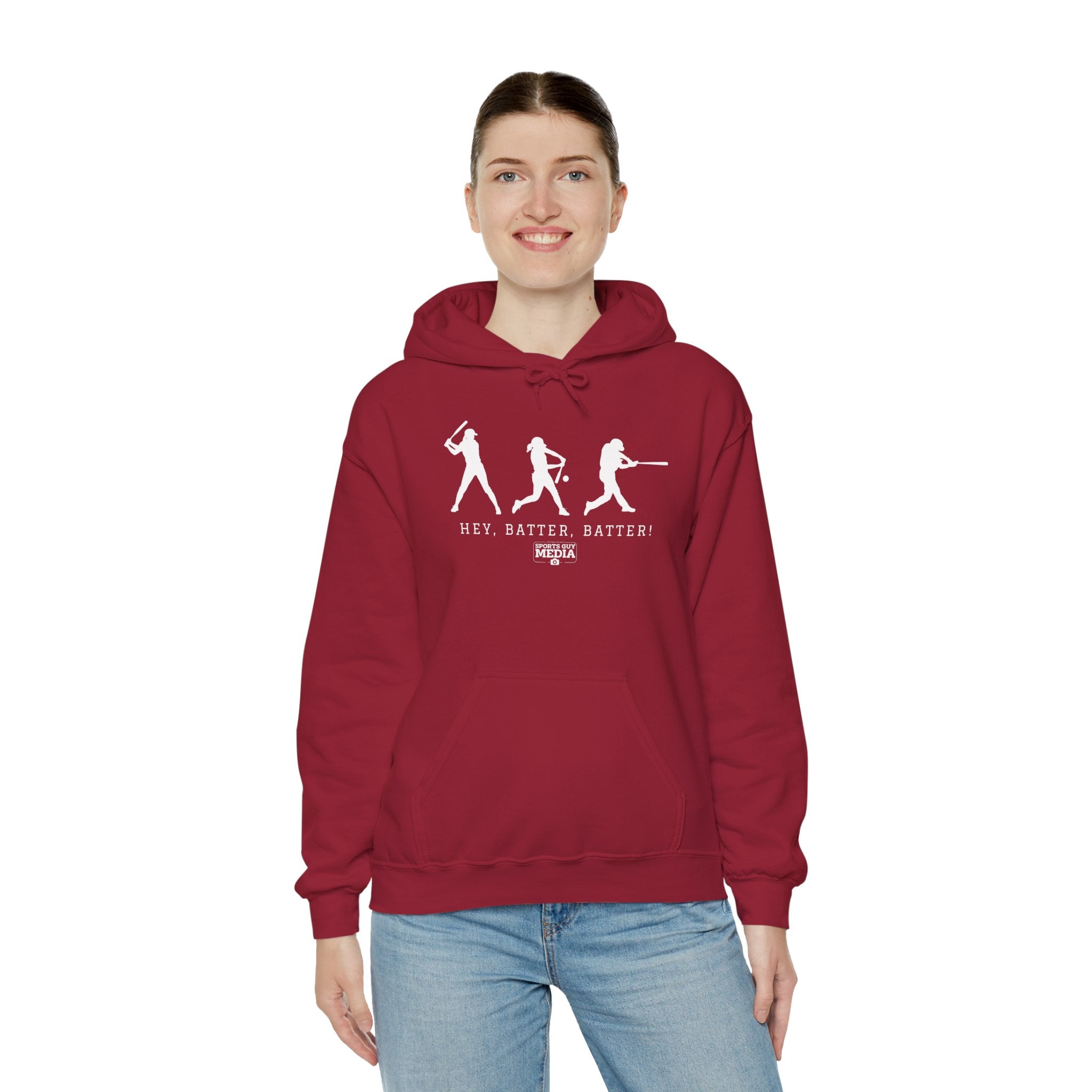 Hey Batter Batter Softball Hoodie