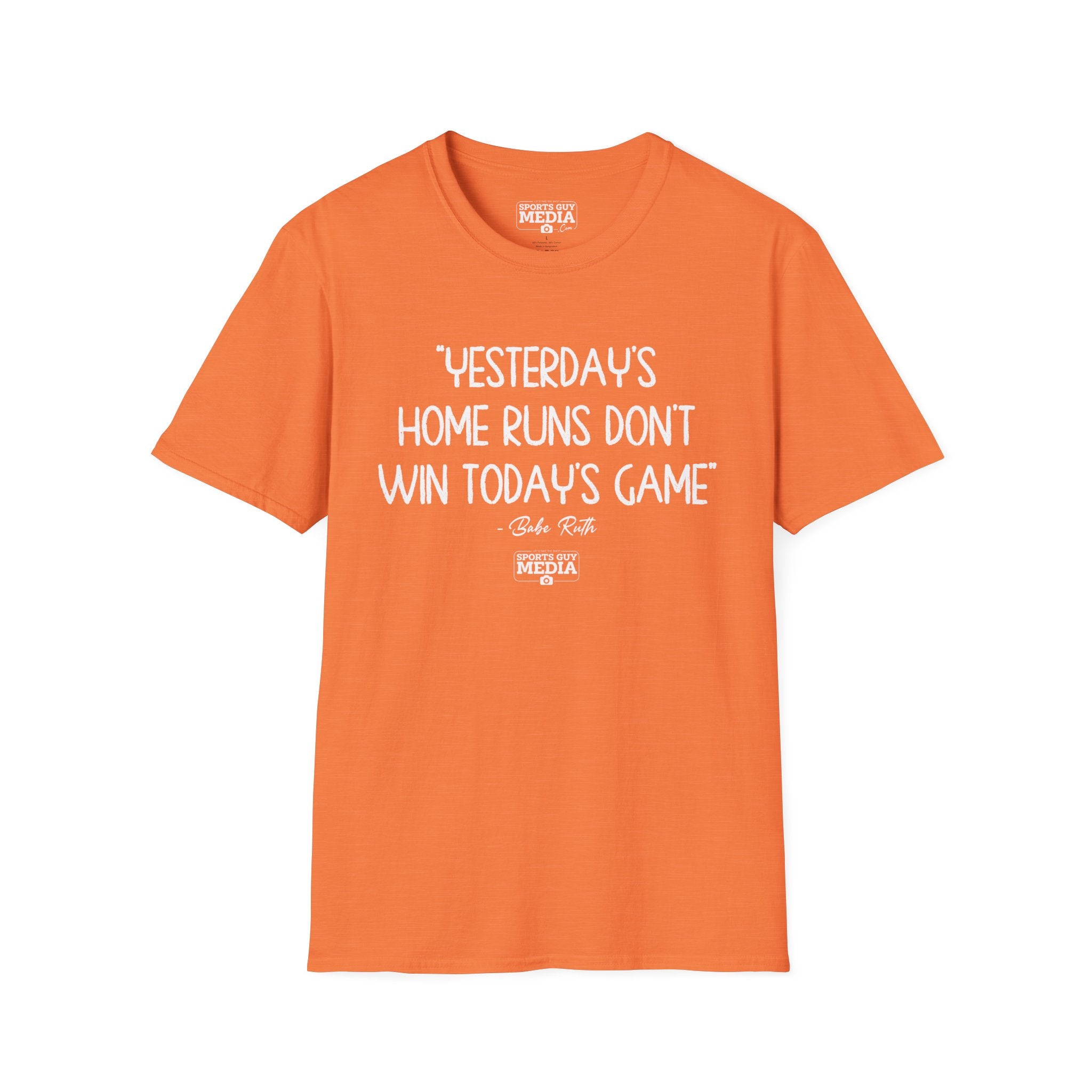 Babe Ruth YESTERDAYS HOME RUNS T-Shirt