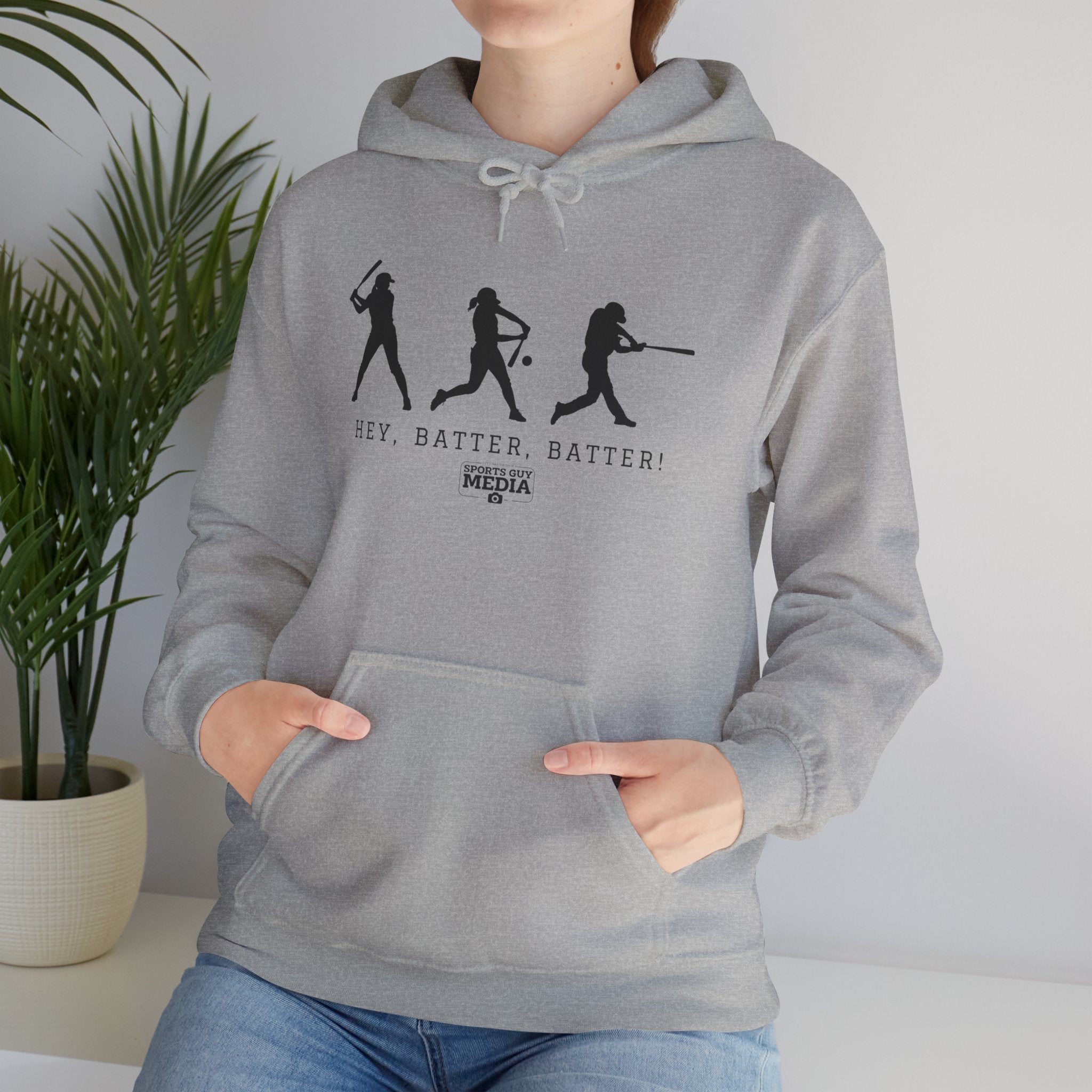 Hey Batter Batter Softball Hoodie