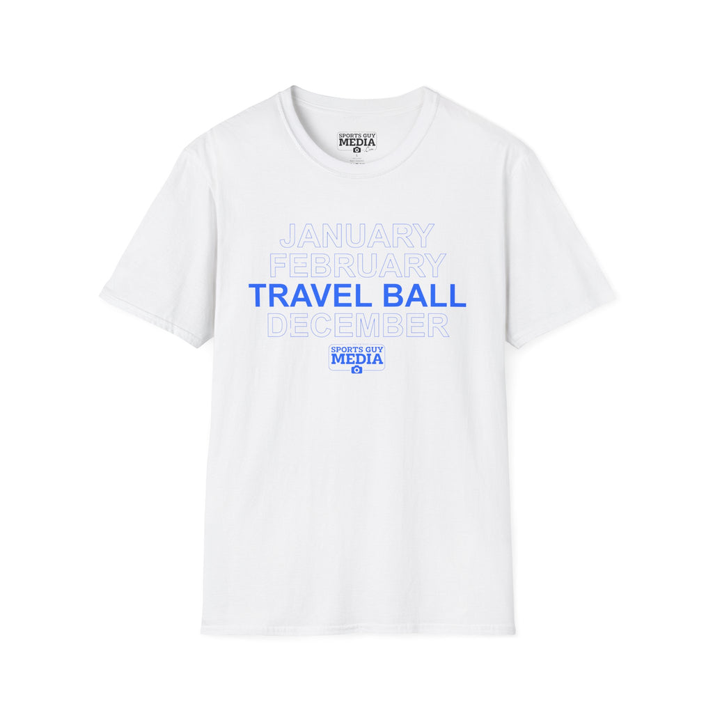 January February TRAVEL BALL December T-Shirt