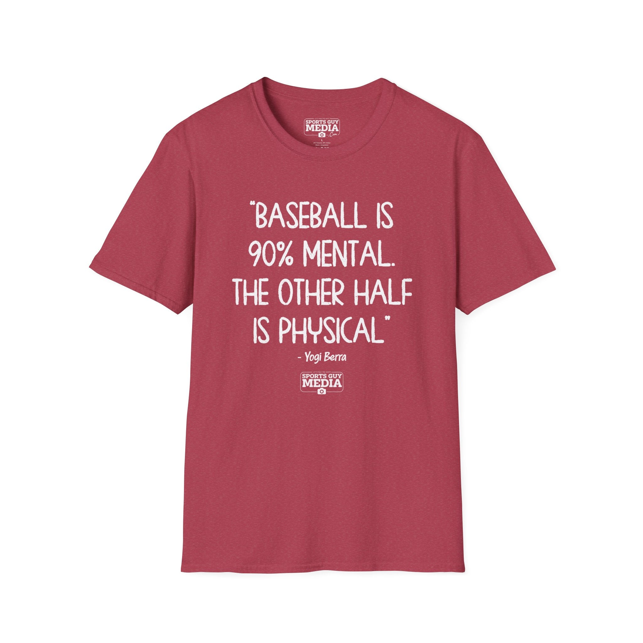 Yogi Berra NINETY PERCENT MENTAL T-Shirt