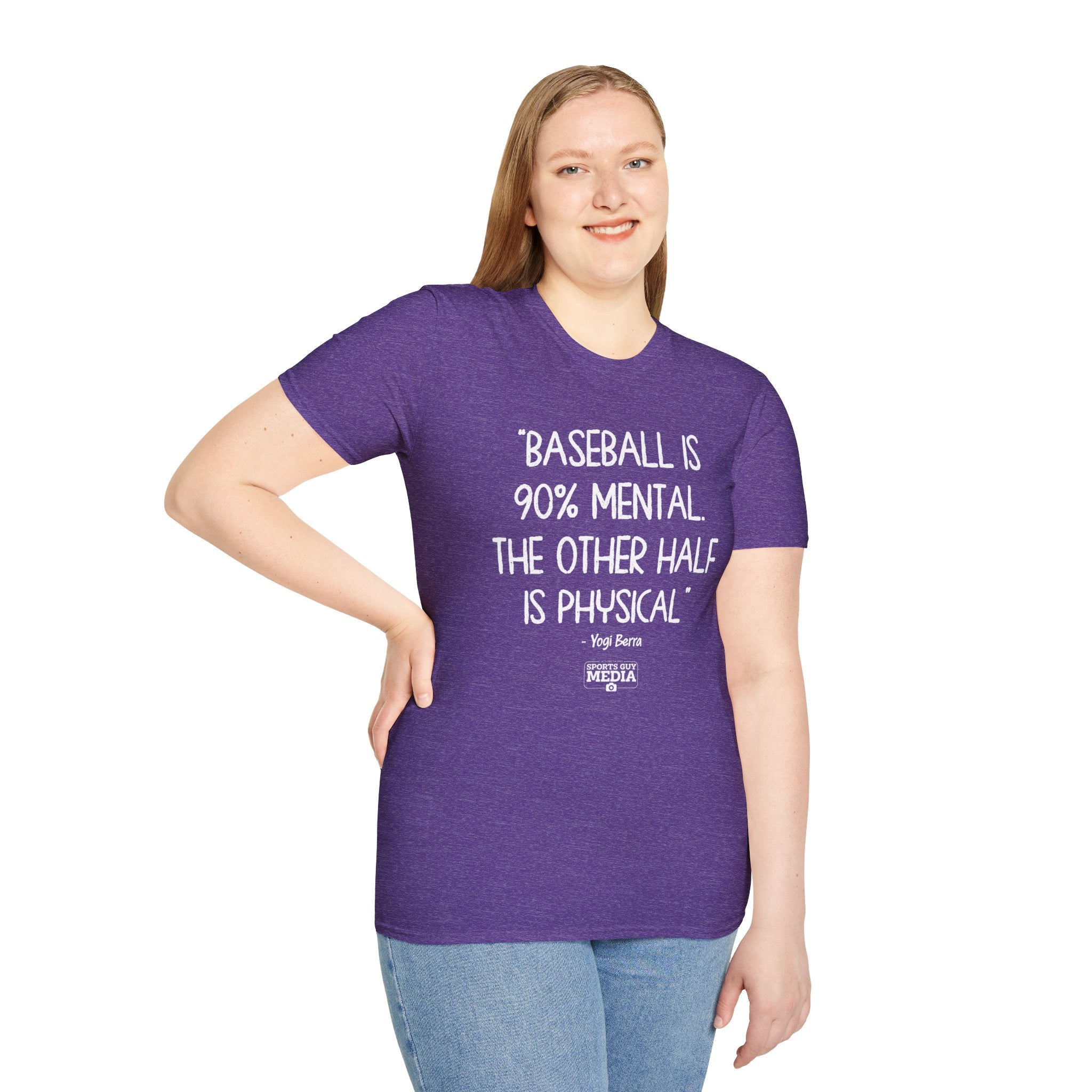 Yogi Berra NINETY PERCENT MENTAL T-Shirt