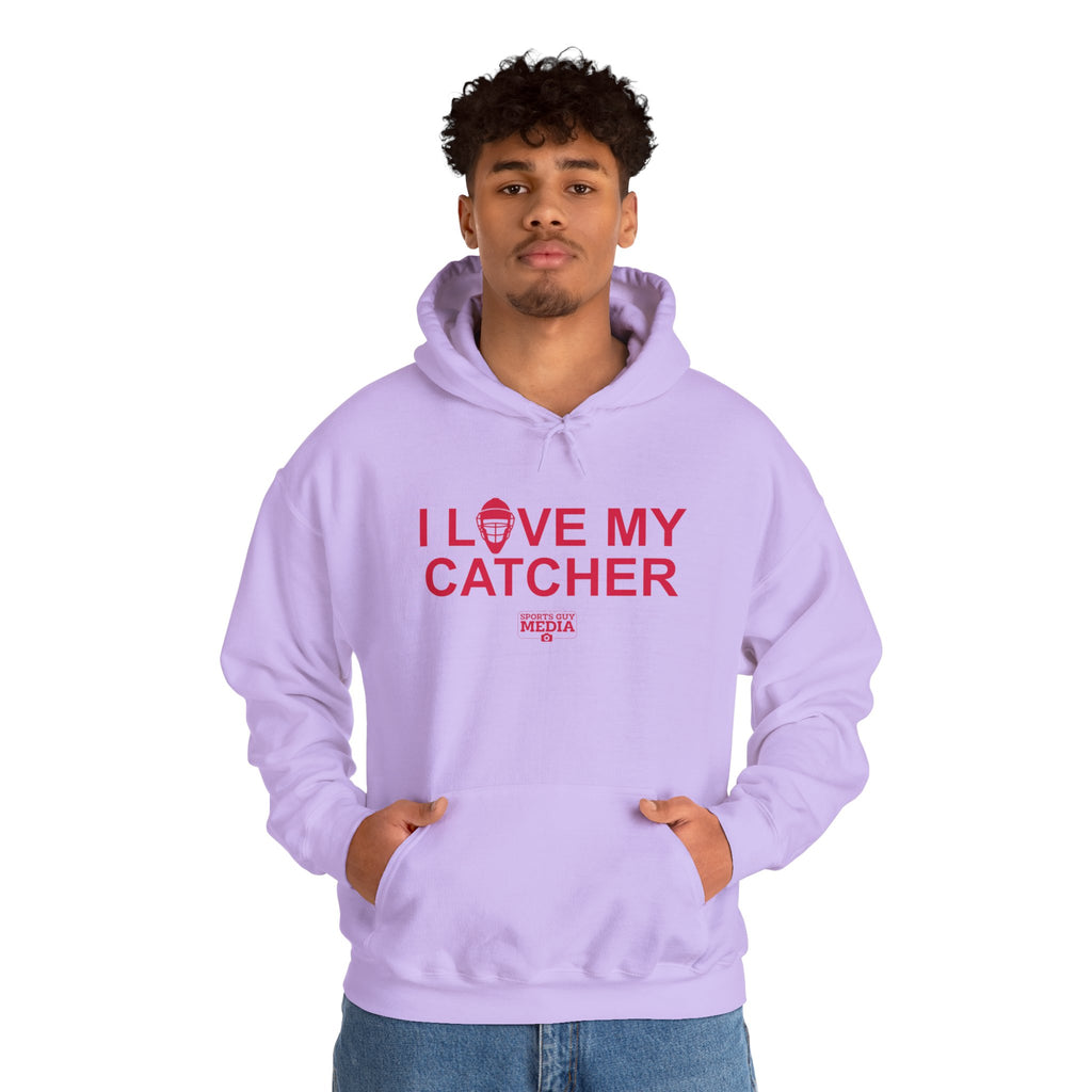 I Love My Catcher Hoodie