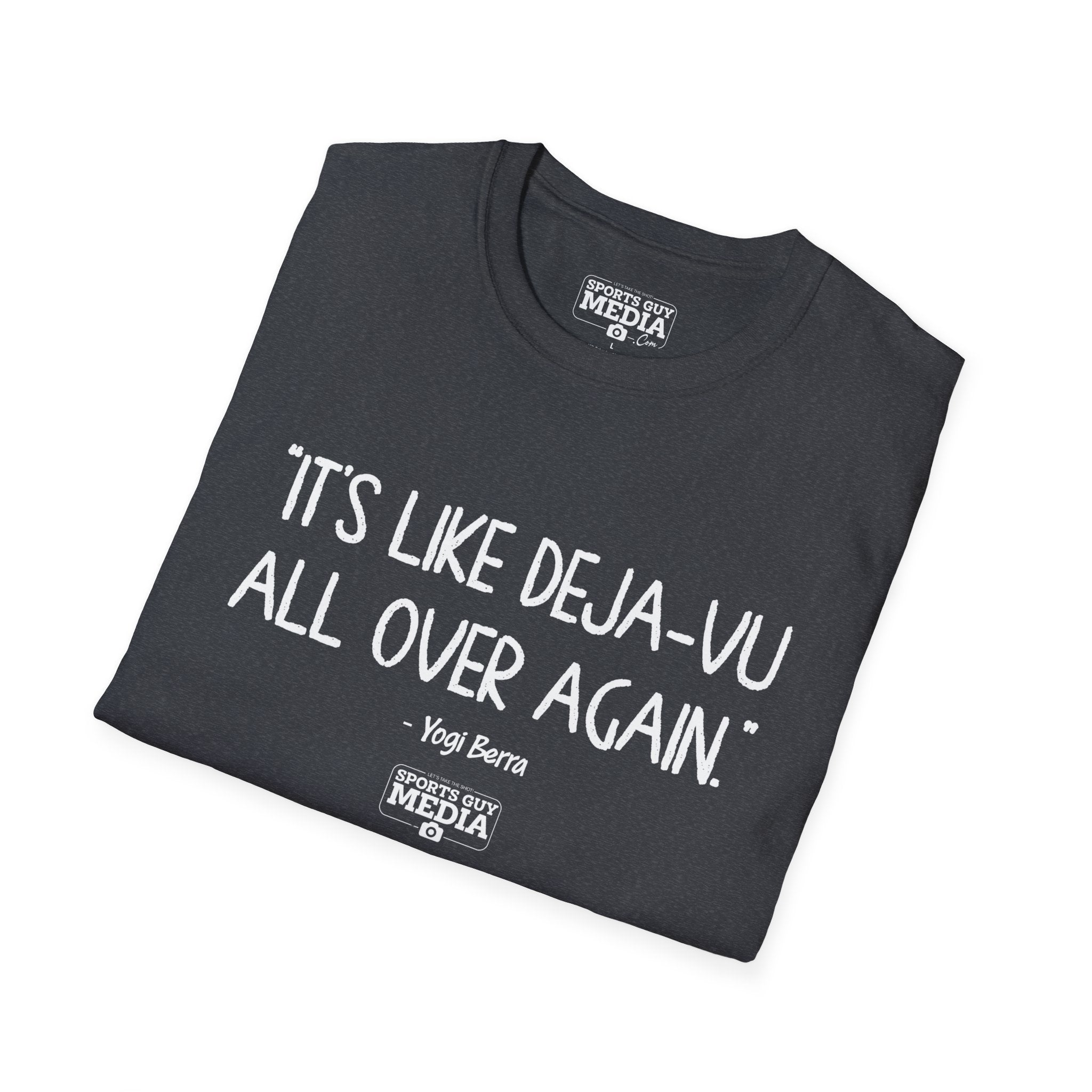 Yogi Berra DEJA-VU ALL OVER AGAIN T-Shirt