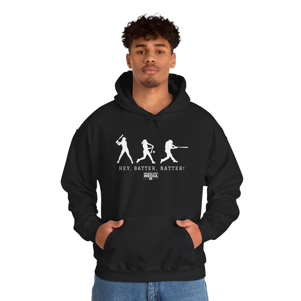 Hey Batter Batter Softball Hoodie