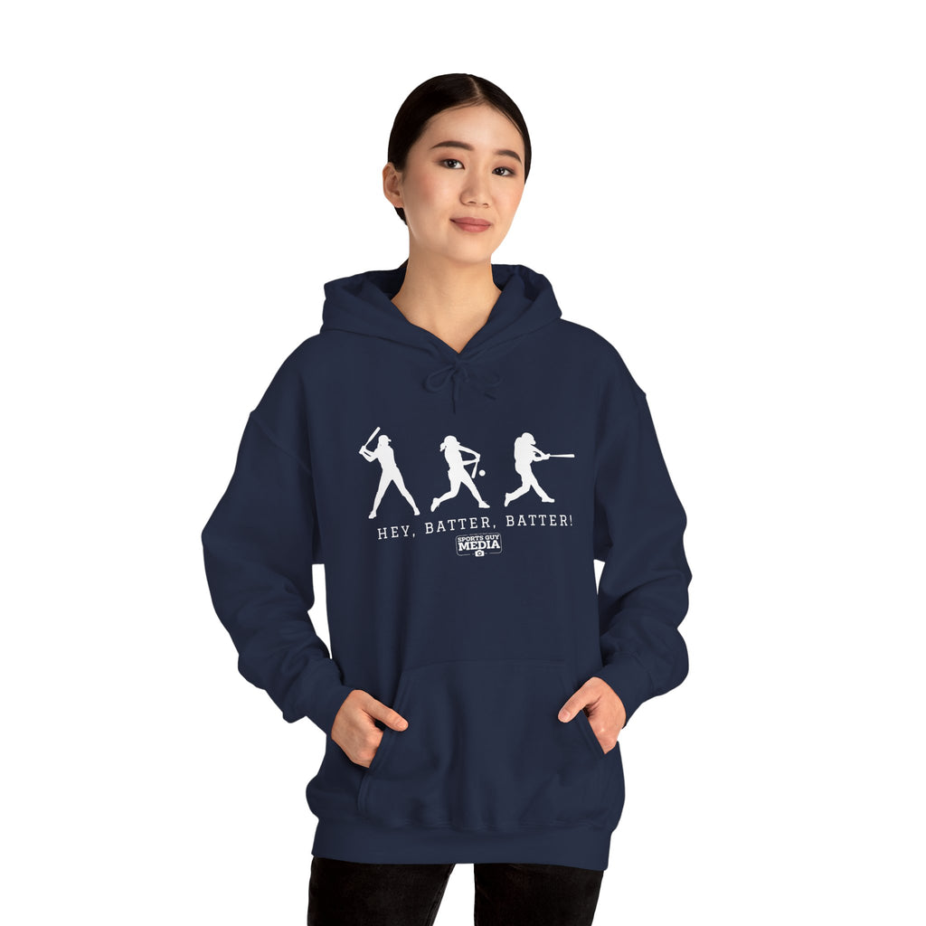Hey Batter Batter Softball Hoodie