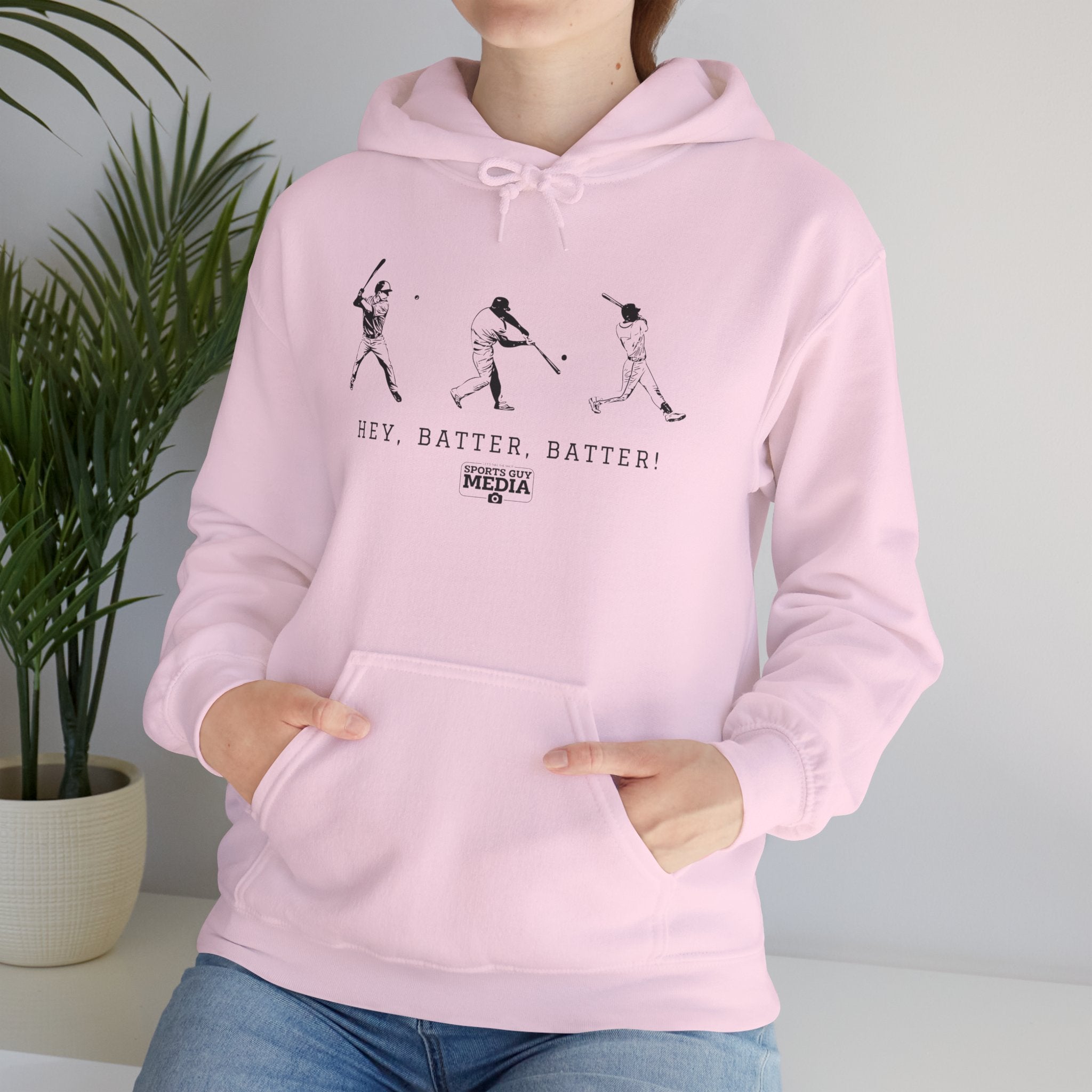 Hey Batter Batter Baseball Hoodie