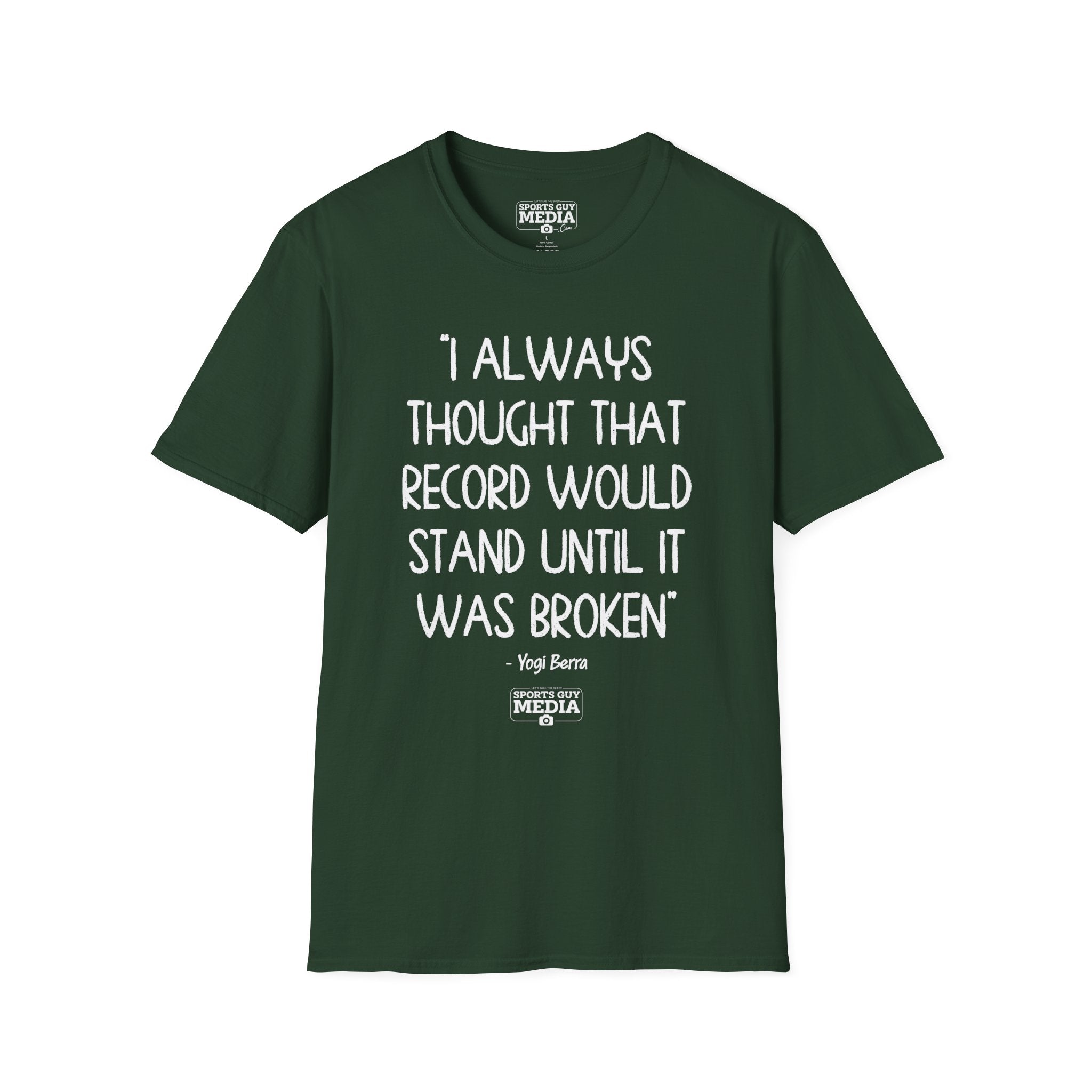 Yogi Berra THOUGHT THAT RECORD WOULD STAND T-Shirt