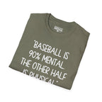 Yogi Berra NINETY PERCENT MENTAL T-Shirt