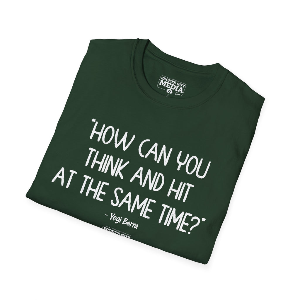 Yogi Berra THINK AND HIT T-Shirt