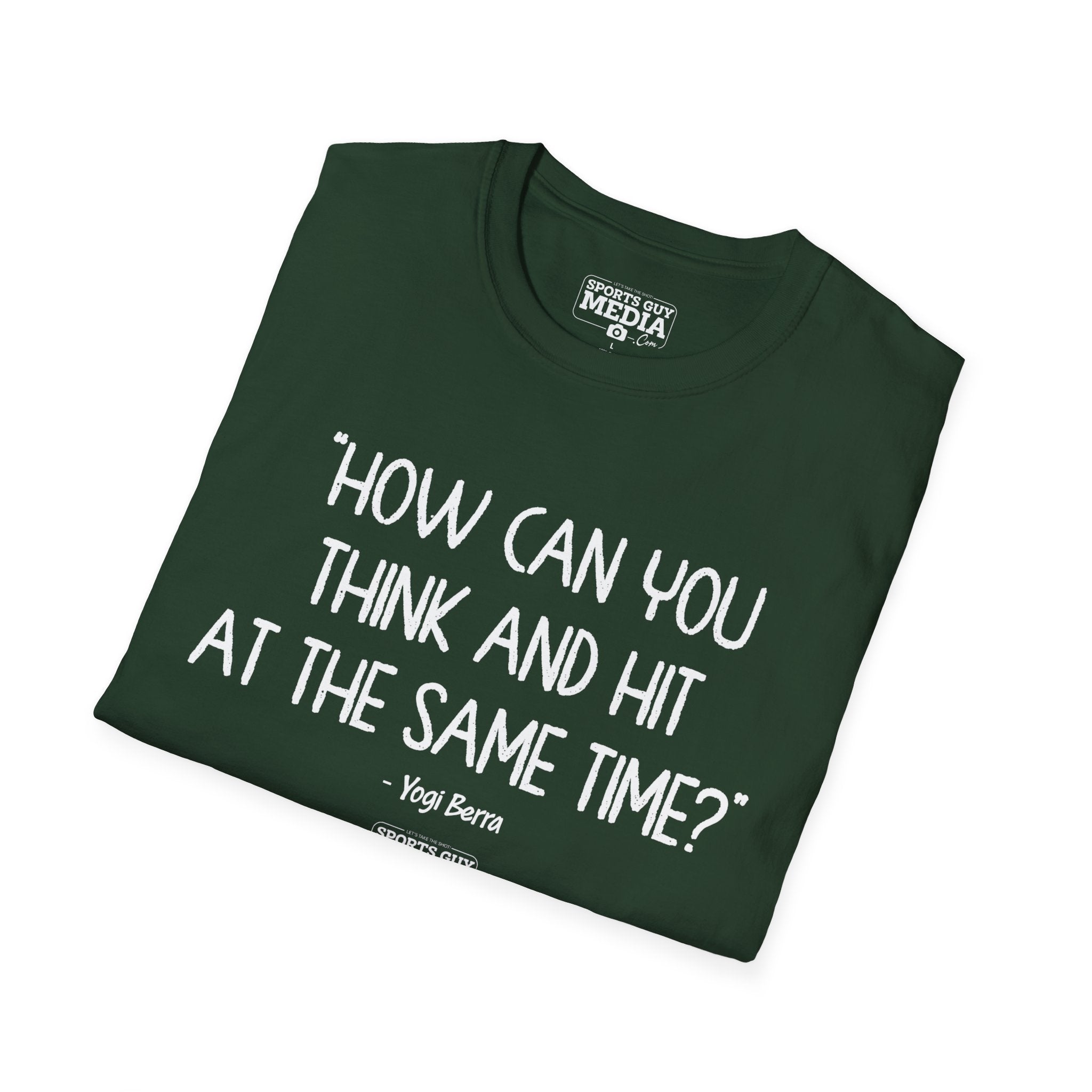 Yogi Berra THINK AND HIT T-Shirt