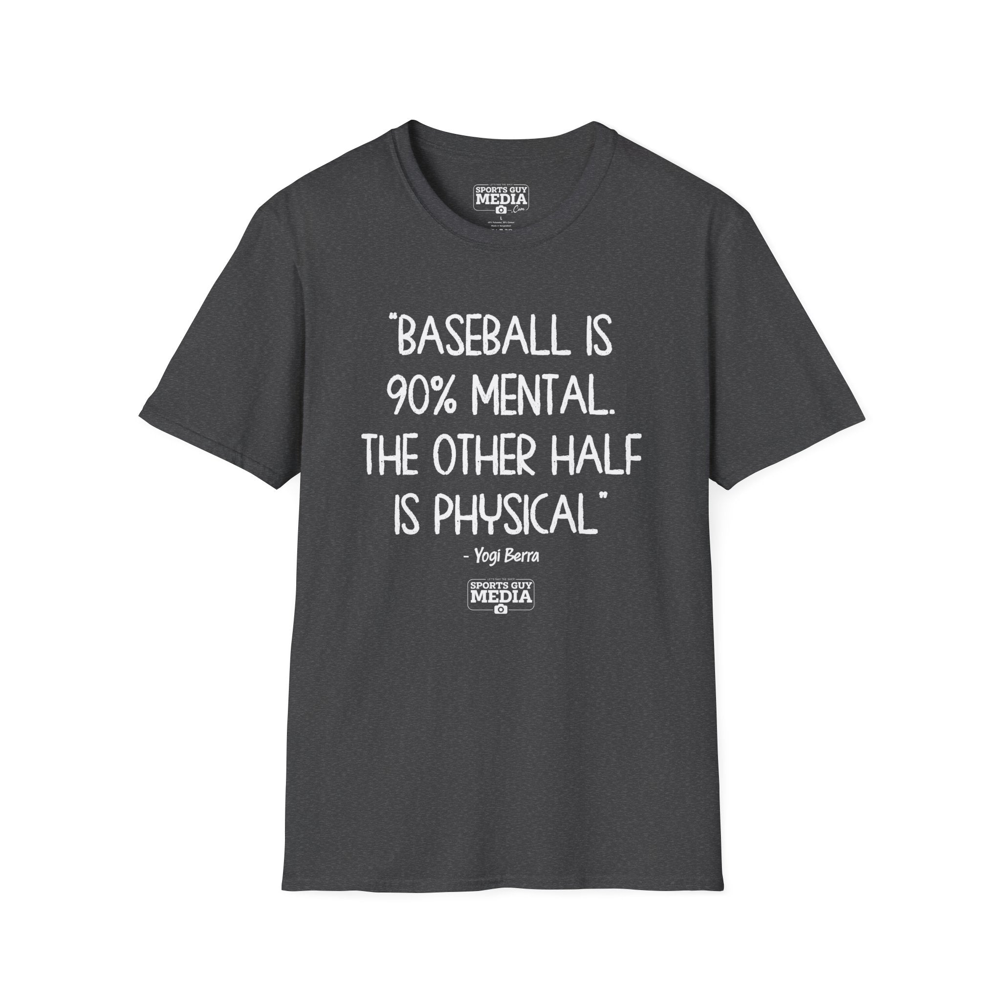 Yogi Berra NINETY PERCENT MENTAL T-Shirt