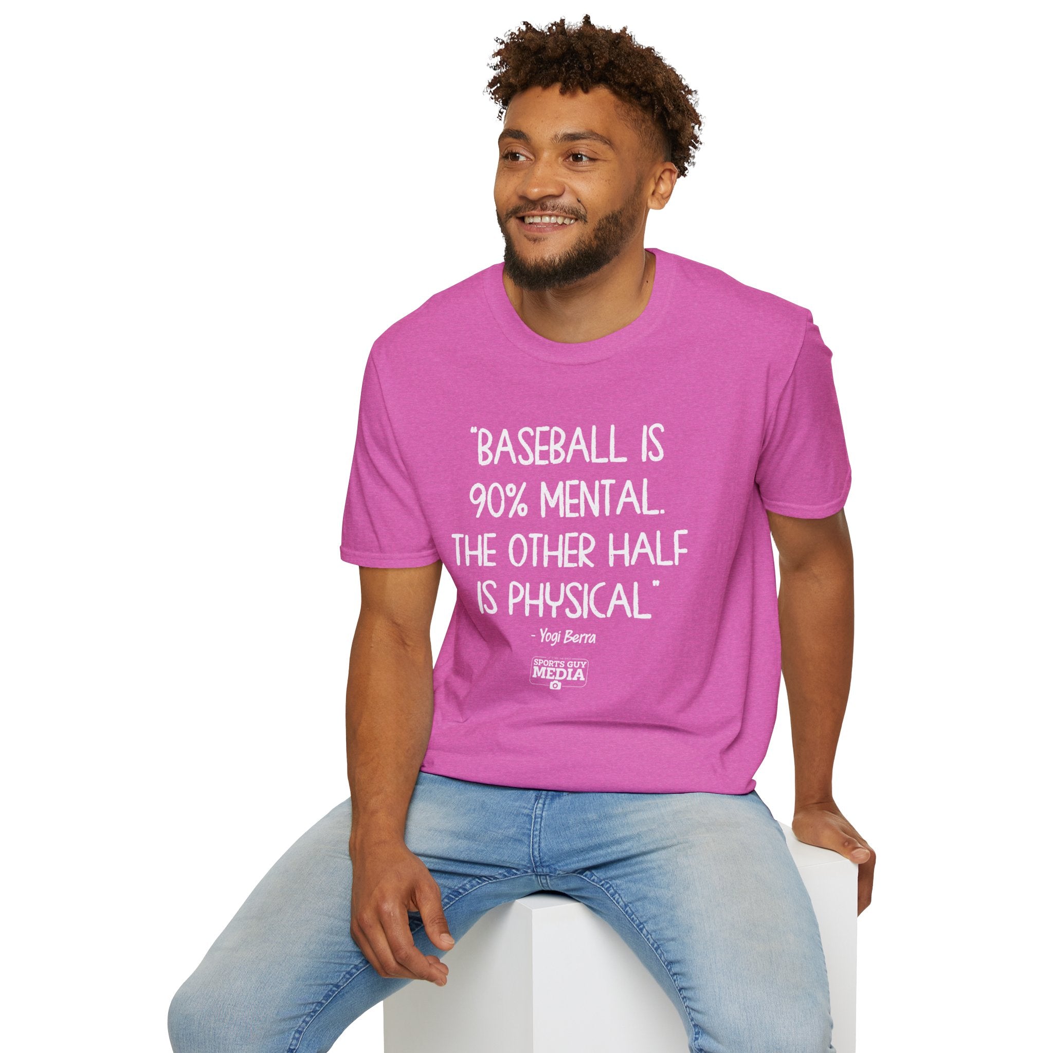 Yogi Berra NINETY PERCENT MENTAL T-Shirt