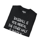Yogi Berra NINETY PERCENT MENTAL T-Shirt