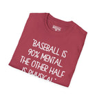 Yogi Berra NINETY PERCENT MENTAL T-Shirt