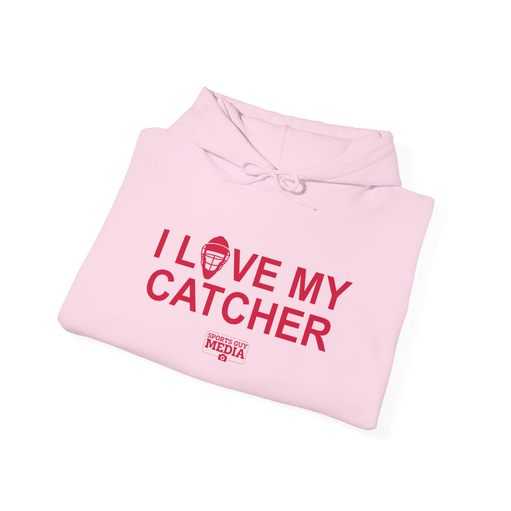 I Love My Catcher Hoodie