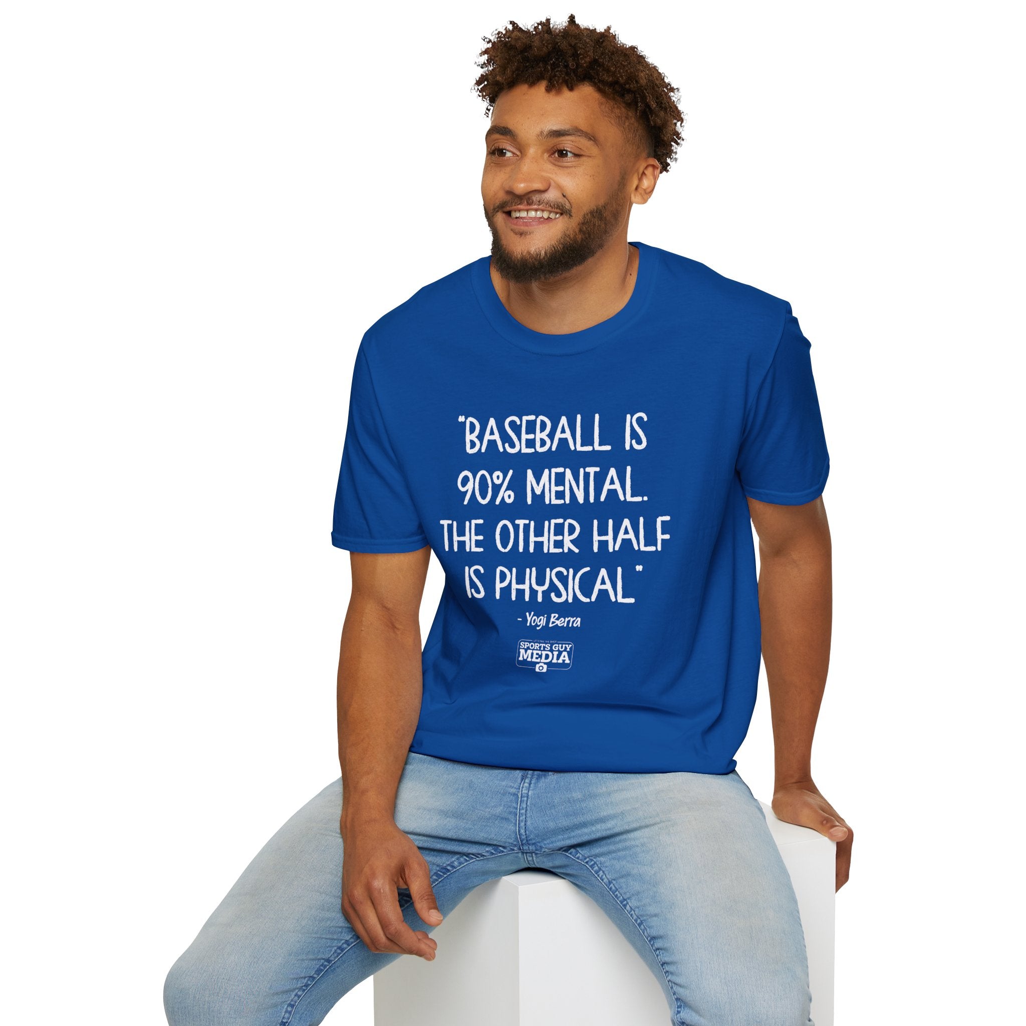 Yogi Berra NINETY PERCENT MENTAL T-Shirt