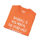 Yogi Berra NINETY PERCENT MENTAL T-Shirt
