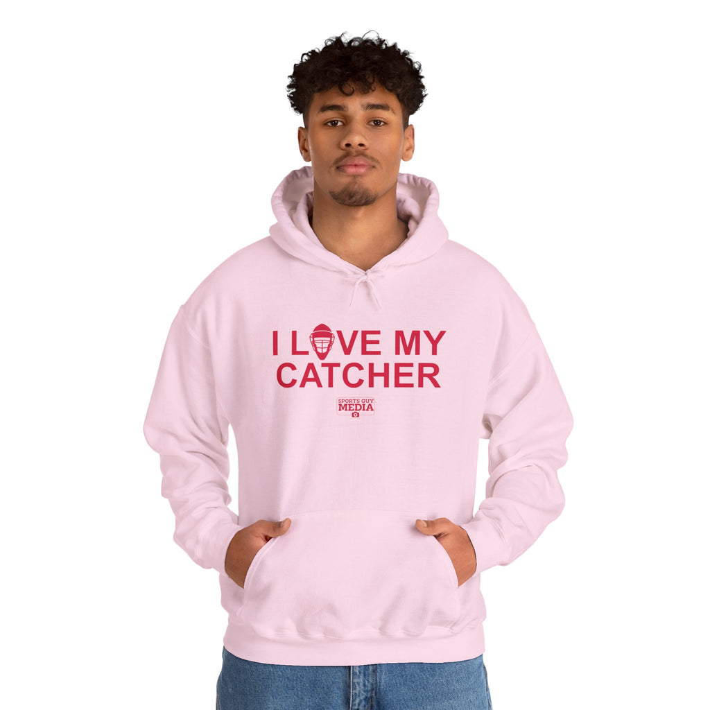I Love My Catcher Hoodie