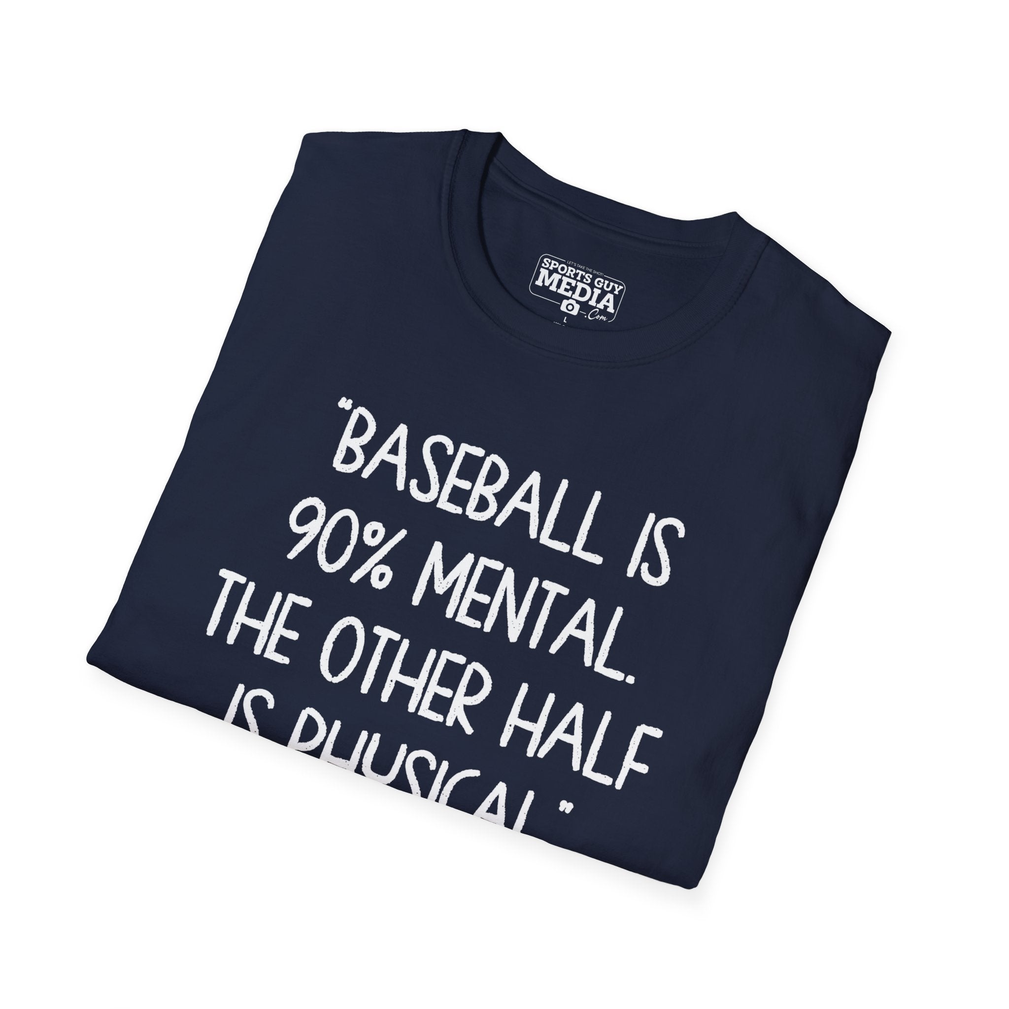 Yogi Berra NINETY PERCENT MENTAL T-Shirt